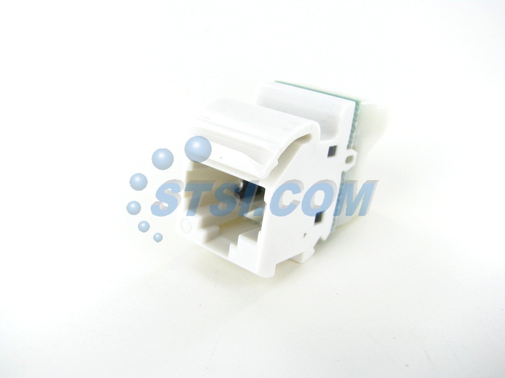 Siemon MX6-01 Max Cat6 RJ45 Angled Modular Jack, White ~STSI