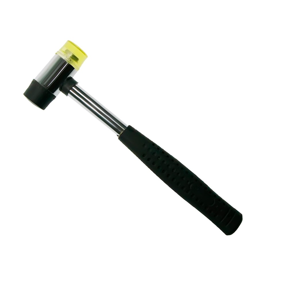 16 Oz Rubber Mallet Hammer Multipurpose Double Sided Lightweight Soft Tool