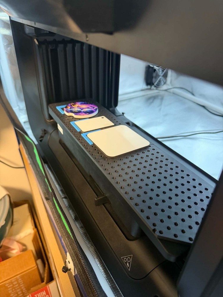 EufyMake E1 UV Printing Alignment Jig System | Modular Corner Guides, Batch Tool