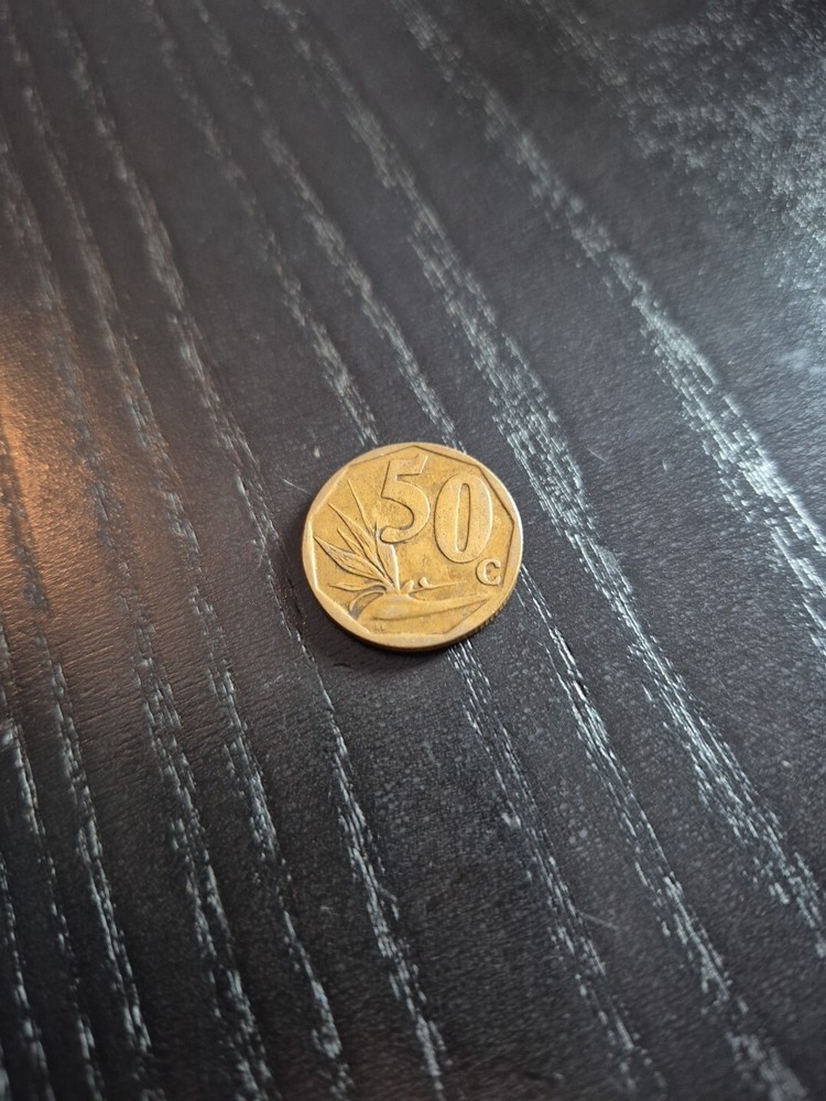 South Africa 50 cents 2008