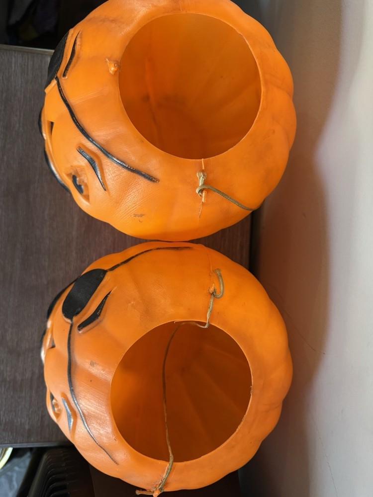 Vintage Halloween Buckets