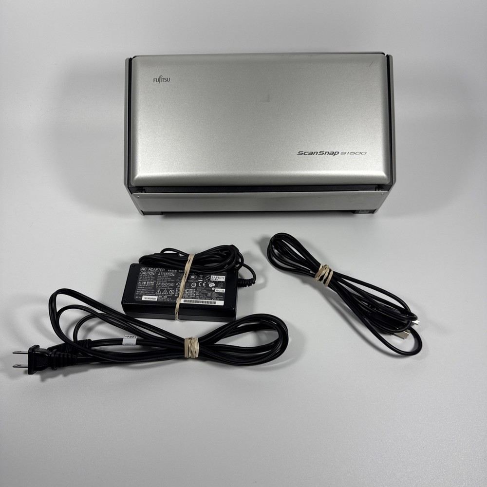Fujitsu ScanSnap S1500 Duplex Document Sheetfed Scanner 600dpi USB A4 ADF