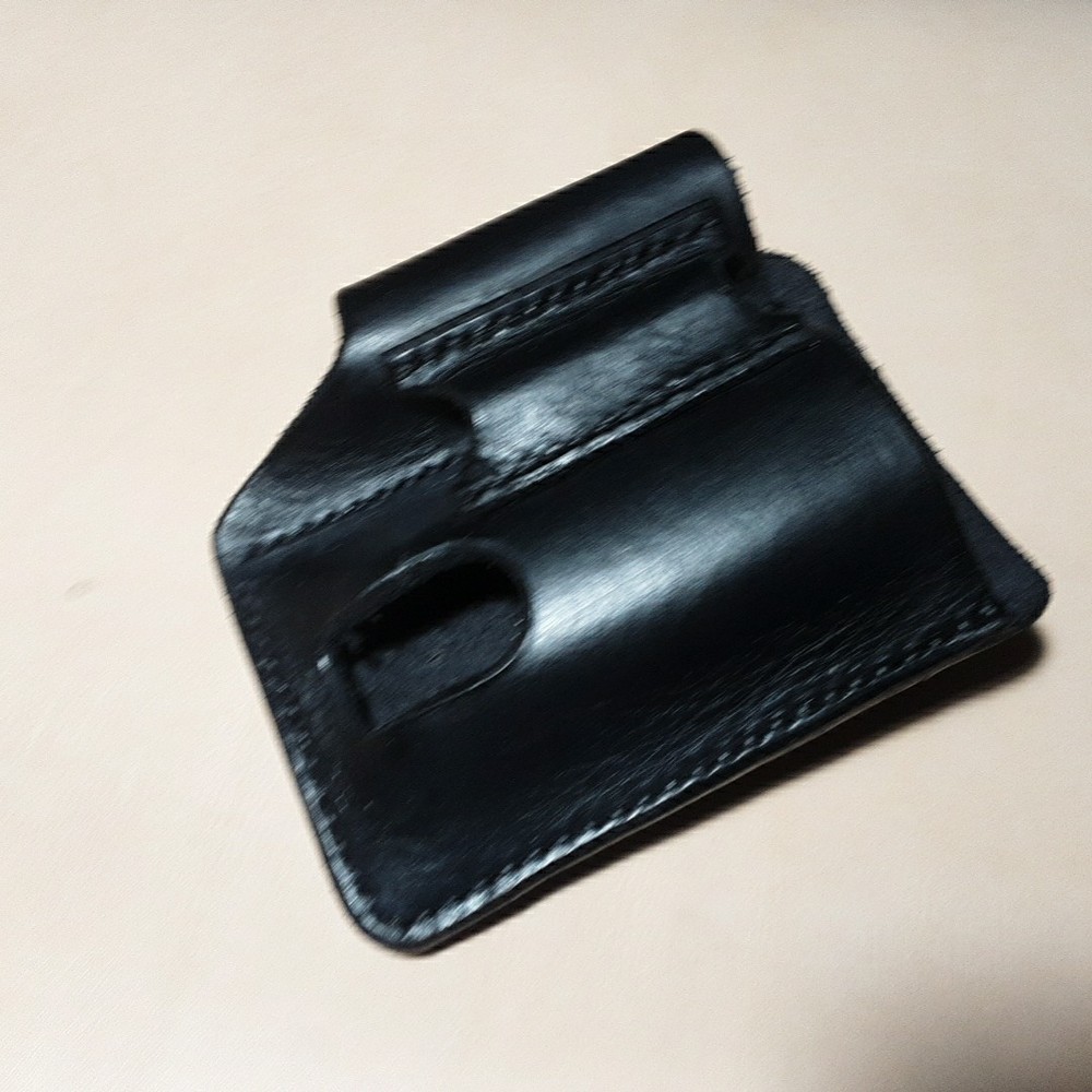 EDC Leather Pouch Leatherman Flashlight Tactical Pen Tool Pouch