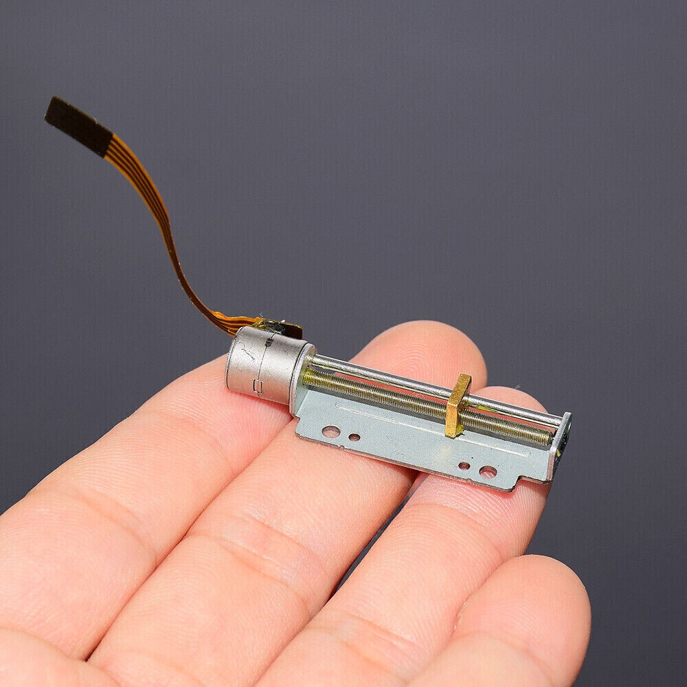 Mini 2-phase 4-wire Mini Stepper Motor Micro linear Screw Shaft Position Slider