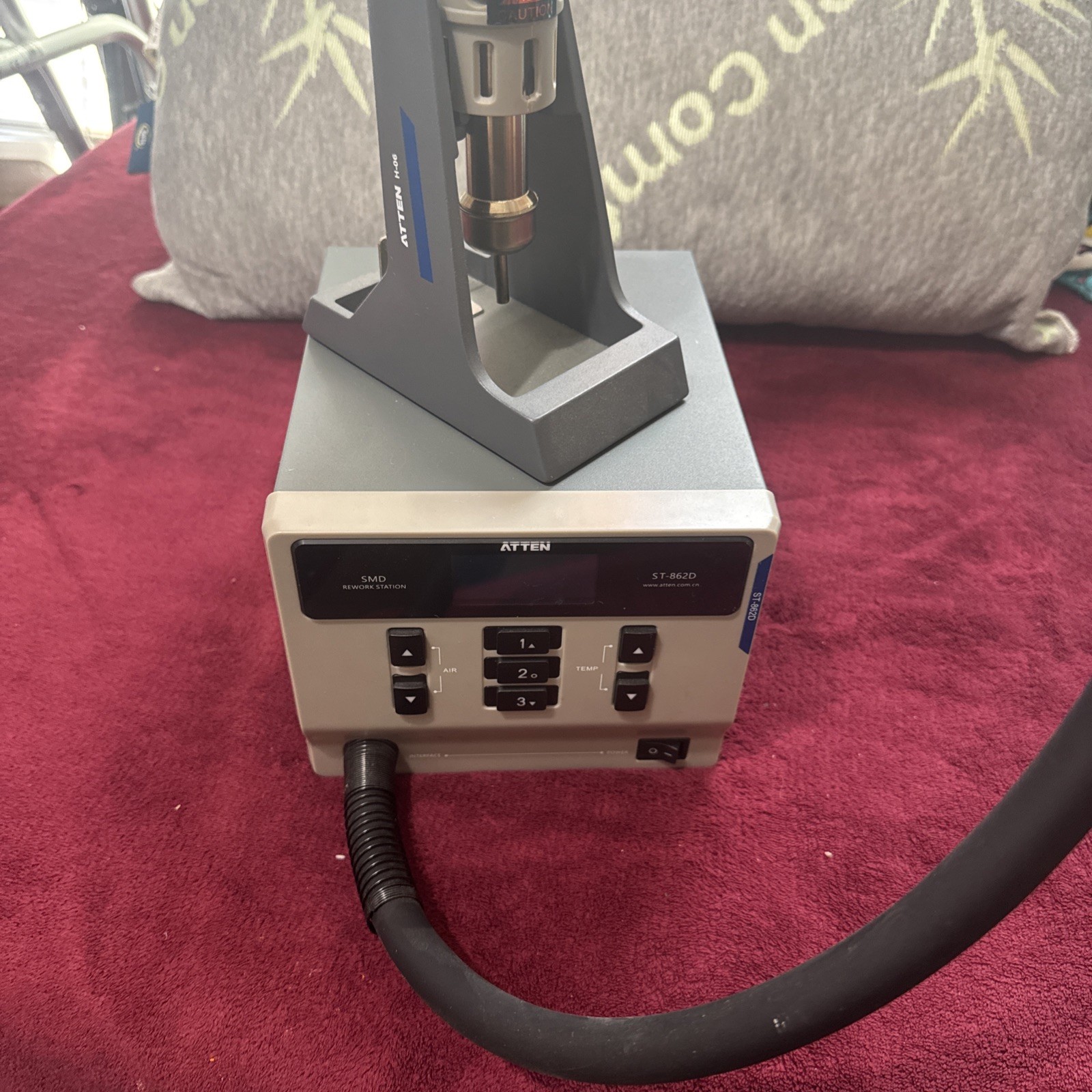 ATTEN St-862D 1000W Hot Air Soldering Digital Display Rework Station IN STOCK US