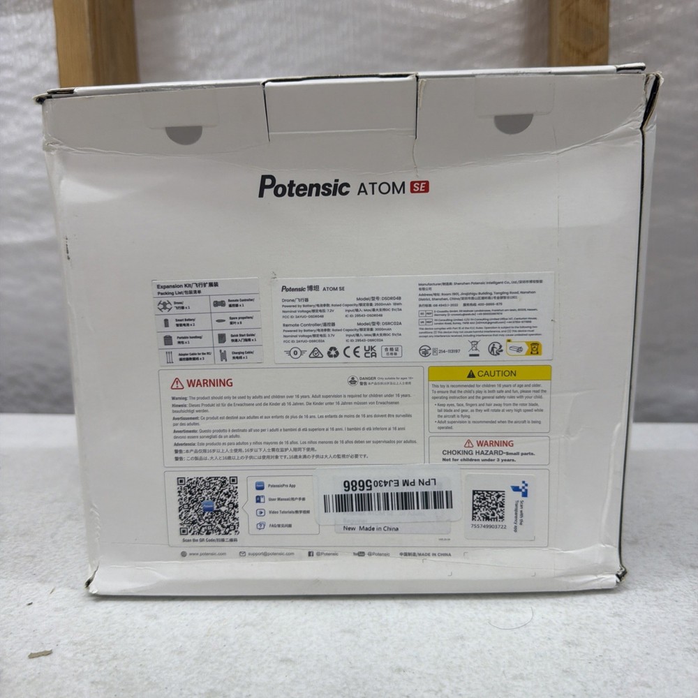 Potensic ATOM SE Drone with Camera 4K Video & GPS Image Camera