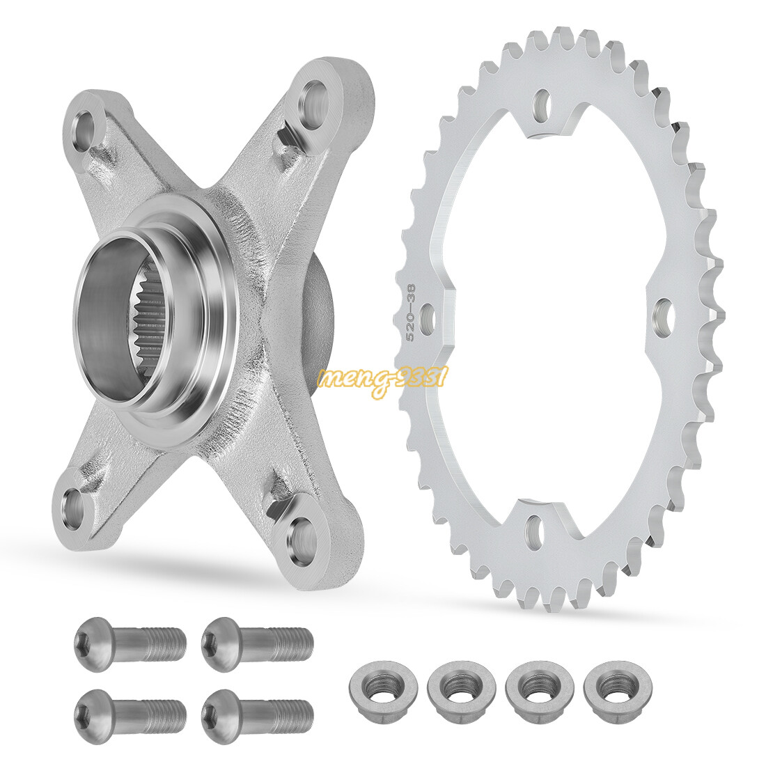 REAR SPROCKET HUB COLLAR AXLE For YAMAHA YFZ450 2004-13 RAPTOR 700 700R 2006-24