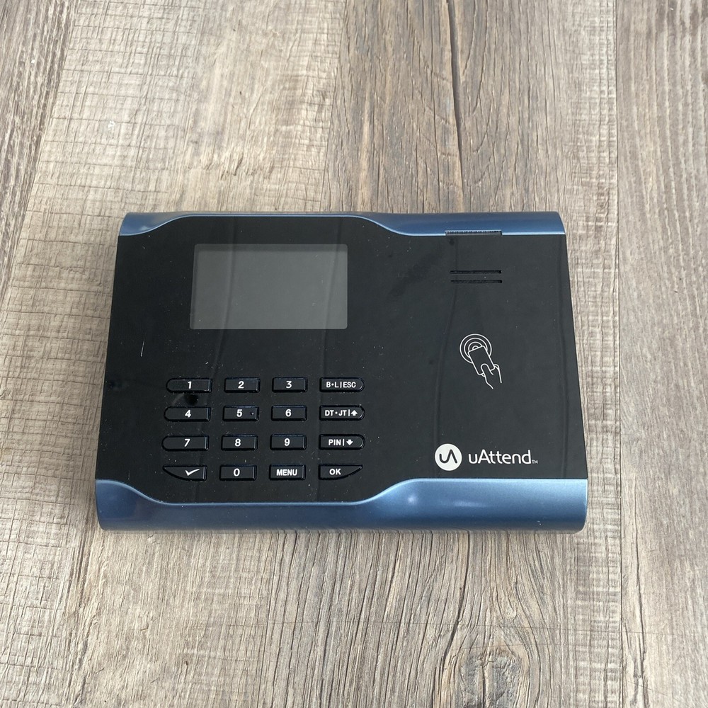 uAttend CB6000 Advanced Employee Time Clock System | RFID Punch Clock