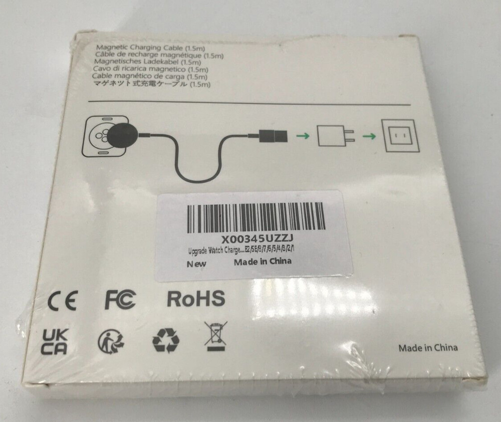 Magnetic Smart Watch Wireless Charging Cable 1.5M