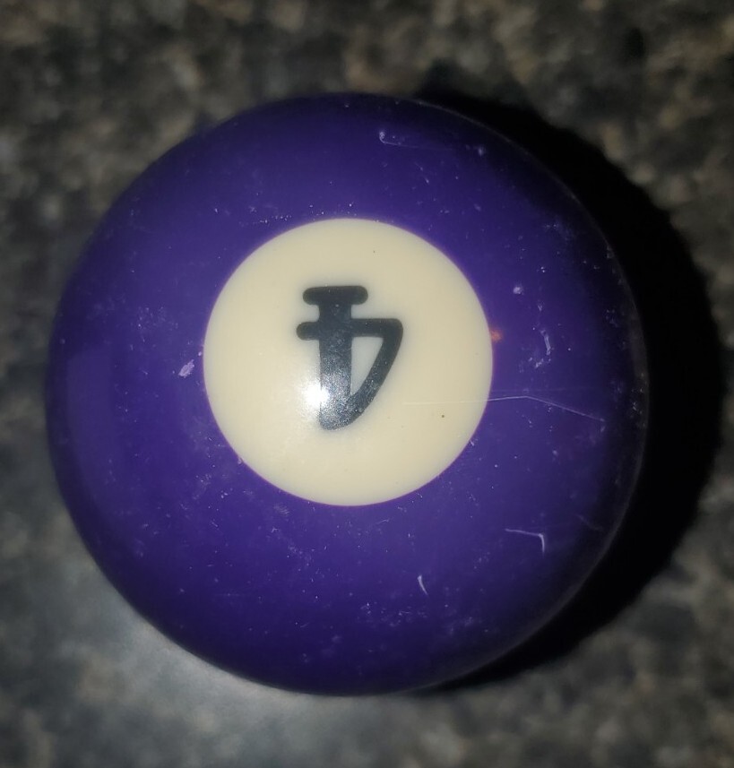Replacement Regulation Pool Ball 4 Ball Solid Ball Purple Ball