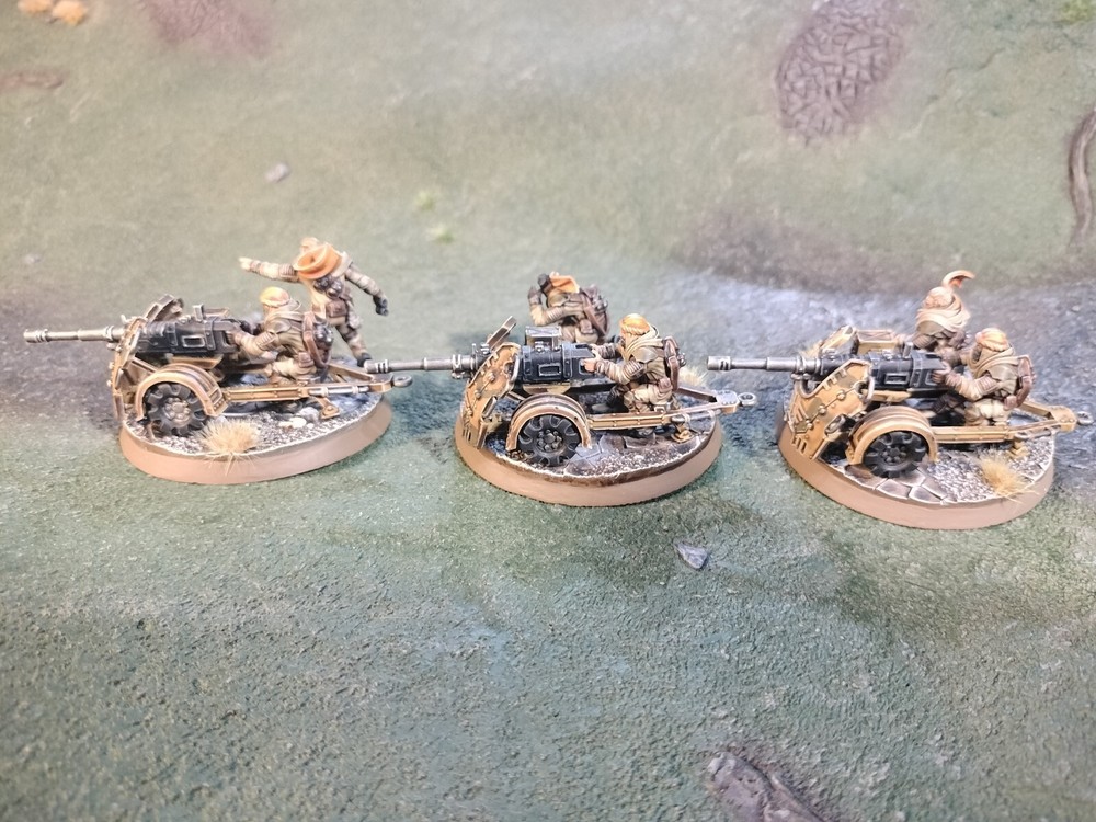 Desert Raiders Heavy Weapons Autocannon X 3