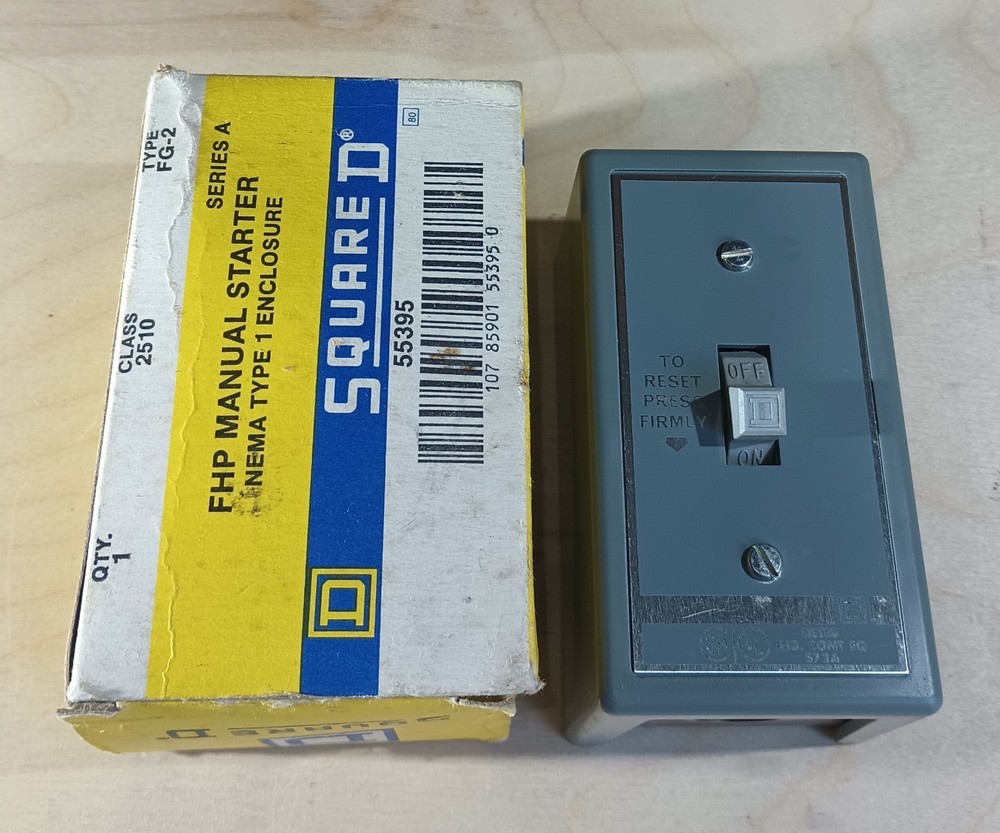 Square D FHP Manual Starter 2510FG2