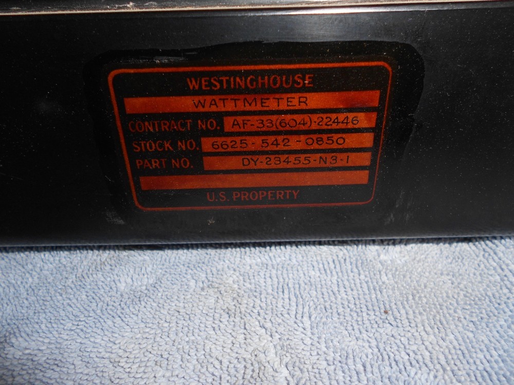 Westinghouse PY-5 Portable Wattmeter