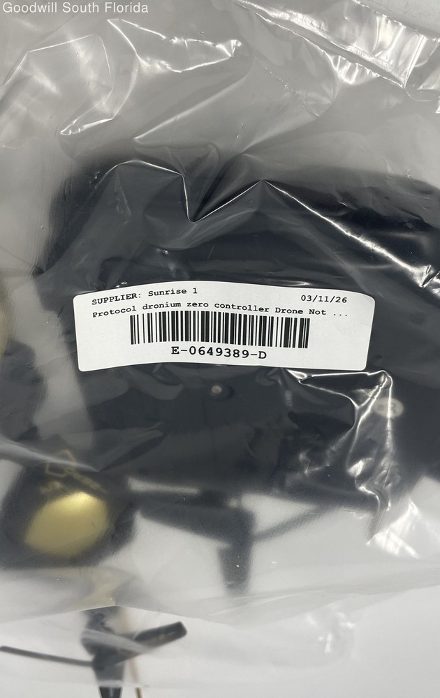 Protocol New York Dronium Zero Black Quadcopter Drone With Controller Not Tested