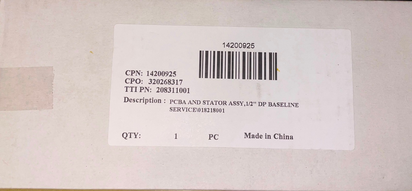 ORIGINAL MILWAUKEE PART #14-20-0925 ELECTRONICS / SWITCH ASSEMBLY, FREE SHIPPING