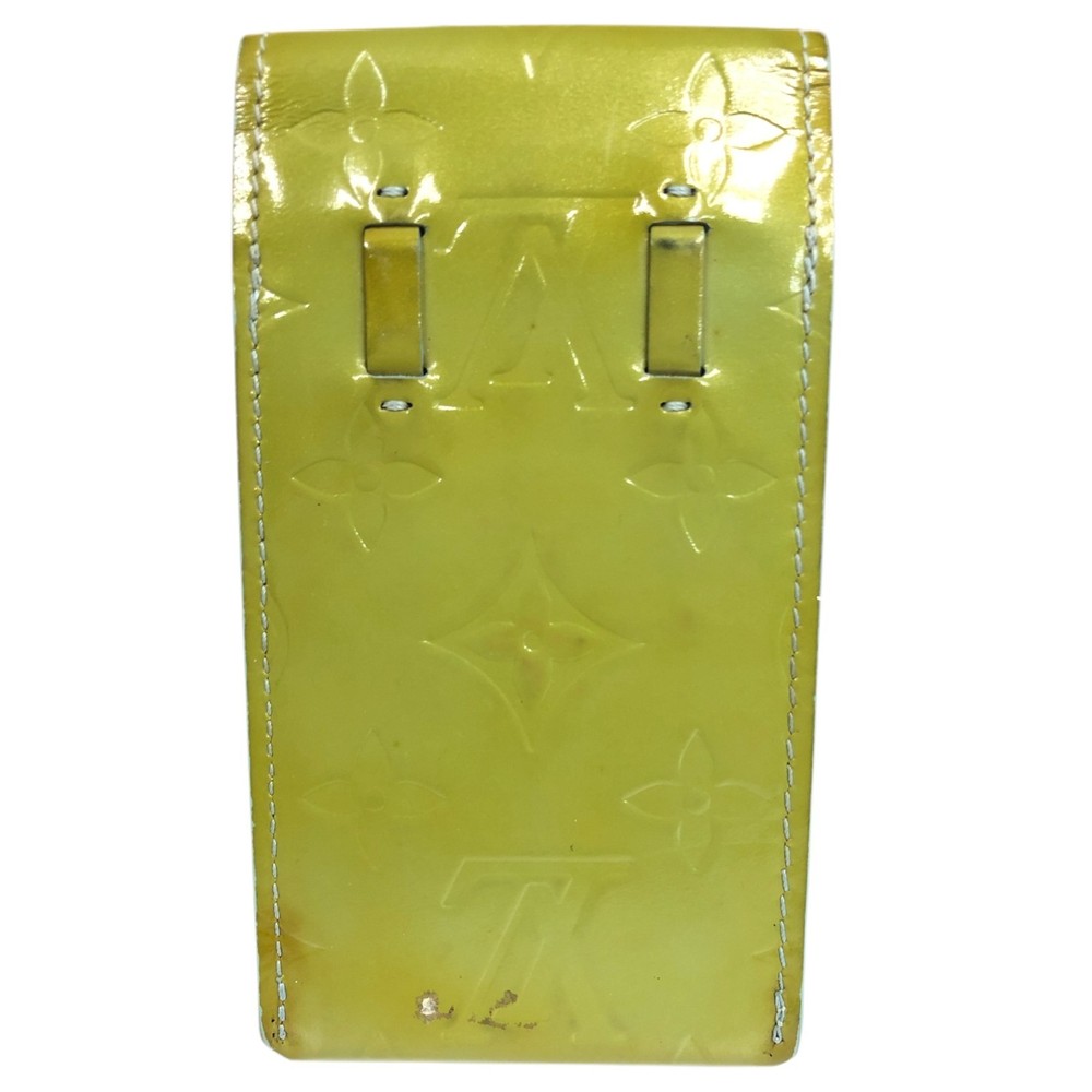 Auth Louis Vuitton Cigarette Monogram Vernis Cigarette Case M91049 MI0939