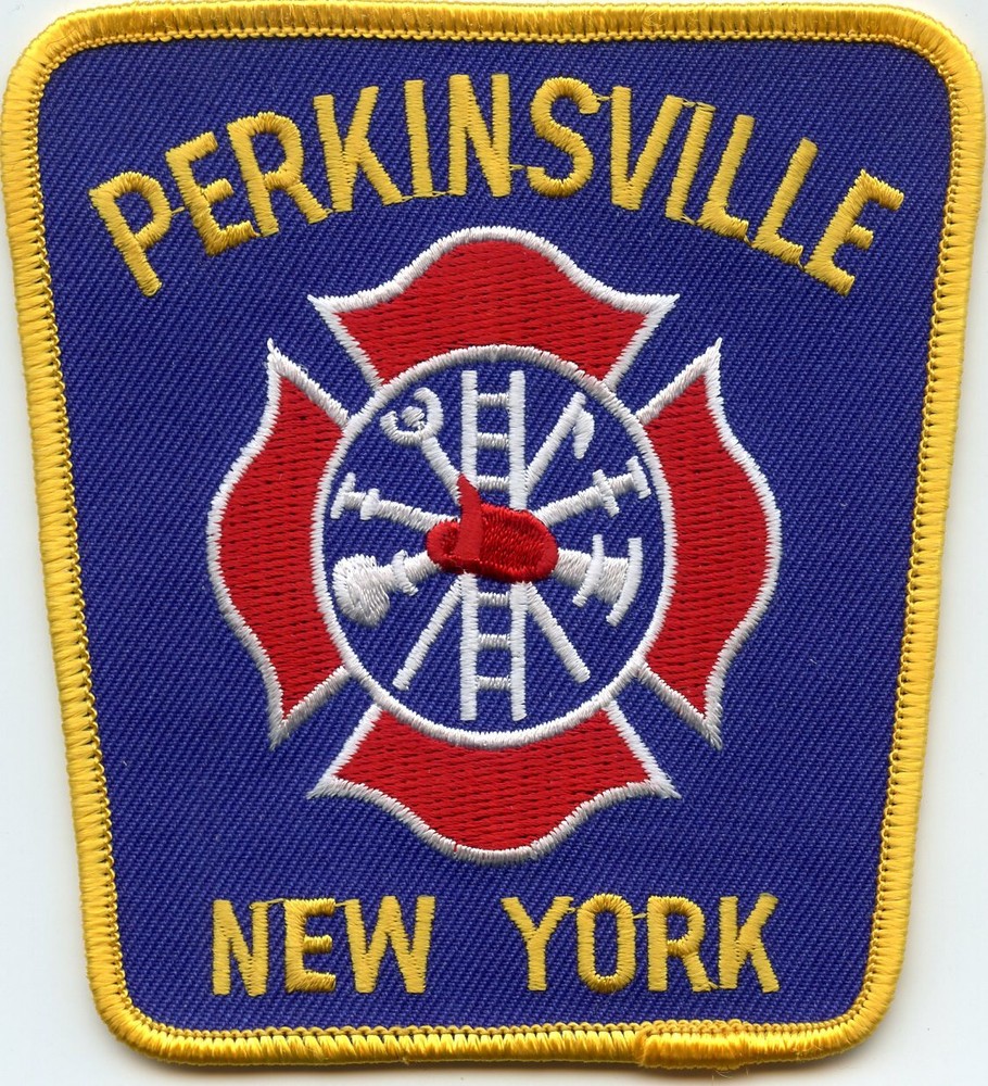 PERKINSVILLE NEW YORK NY FIRE PATCH