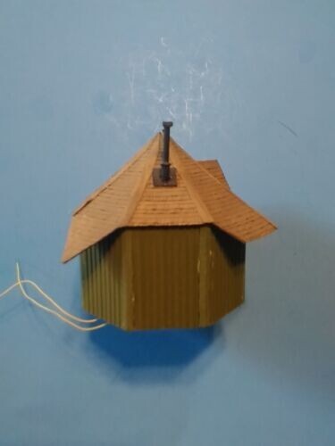 ho scale octagon house