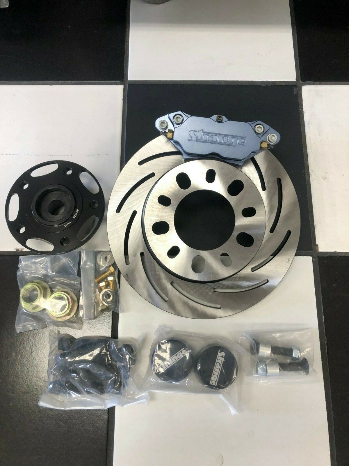 2015-up S550 Cobra jet Front brakes Ford Performance / Strange B4186WC