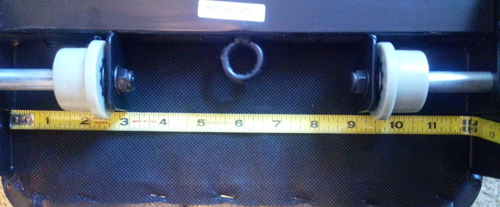 Total Gym Sliding Bench with underside hardware