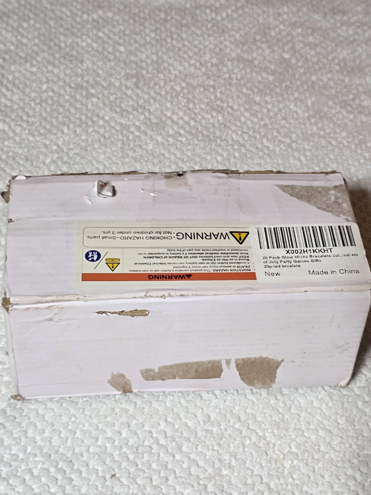 20 Pack LED Light Up Bracelets Glow in The Dark Party Bracelet Favors Adult Kids