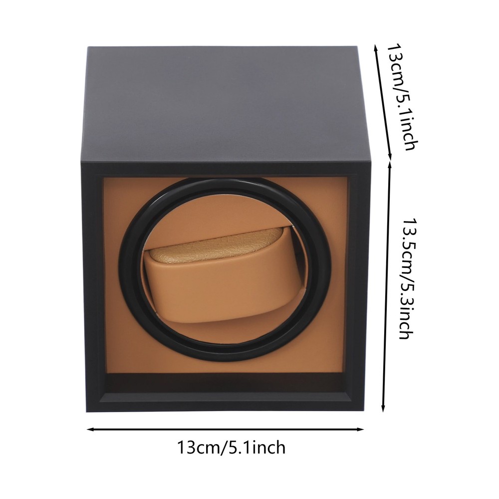 Automatic Single Watch Winder Automatic Watch Display Box Luxury Storage Case