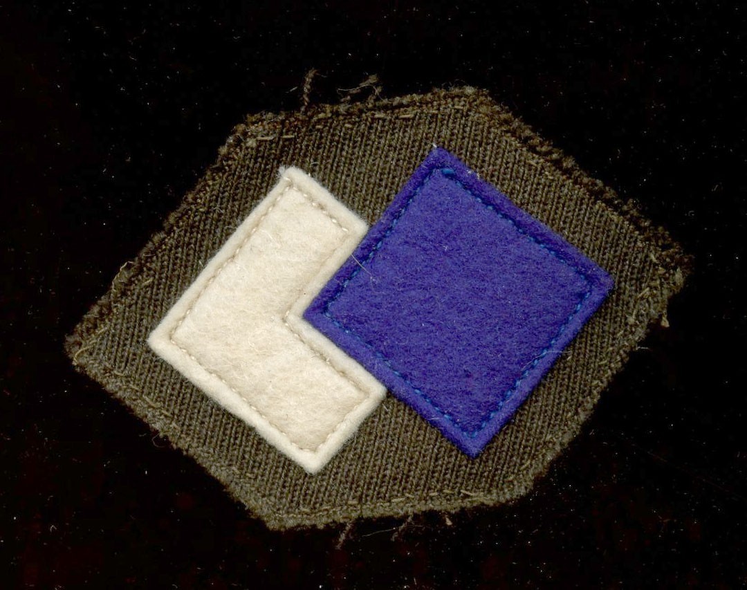 Pre WWII WW2 96th Division Felt/Gabardine Patch FORMED in 1921 LIKELY 1930's Era