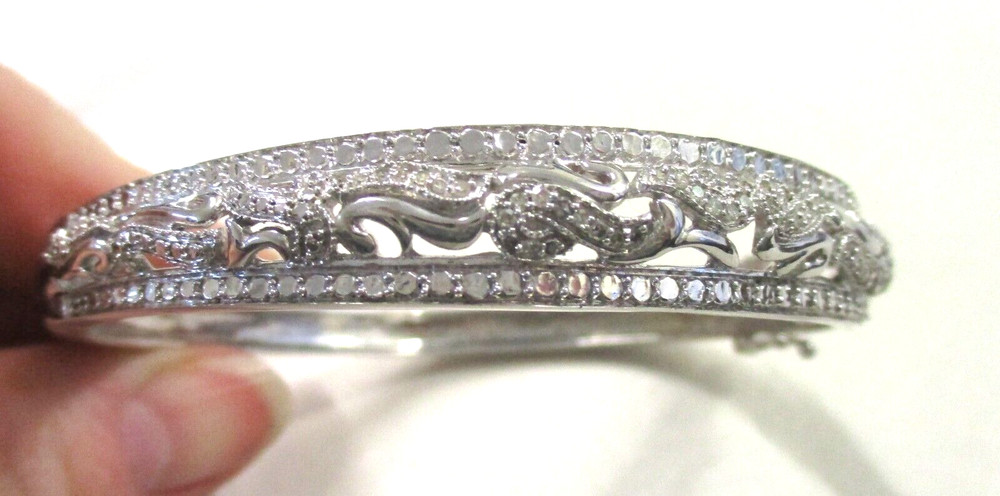 JBCO 925 STERLING SILVER CUFF BRACELET