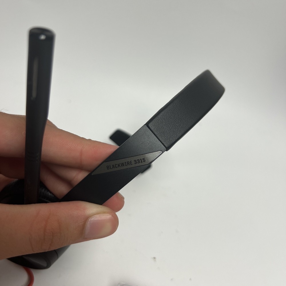 Plantronics Poly Blackwire USB Stereo Headset BW3315 + Volume Control BW3300