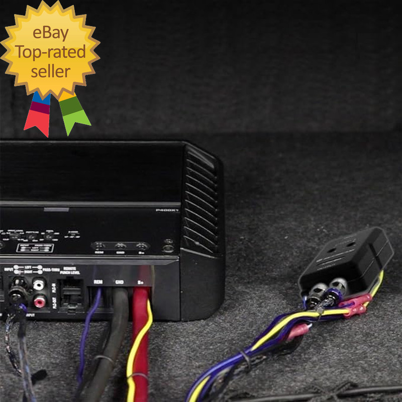 LOC2SL Line Output Converter with Remote Control Knob - 2CH High/Low RCA