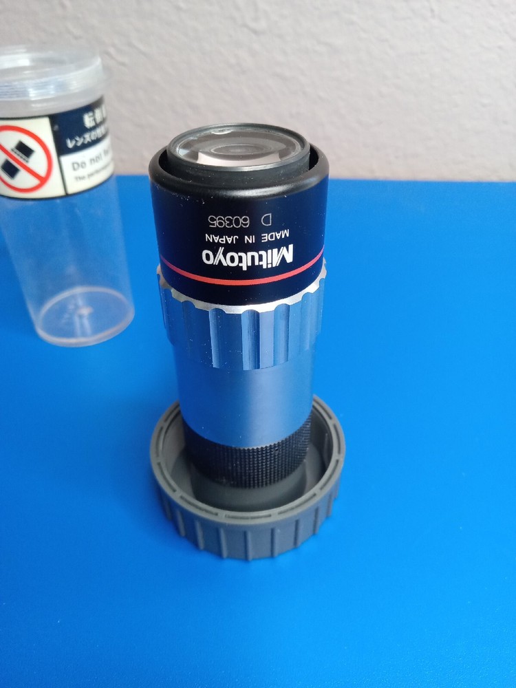 Mitutoyo QV-objective 5X Infi/0 Microscope Objective Lens
