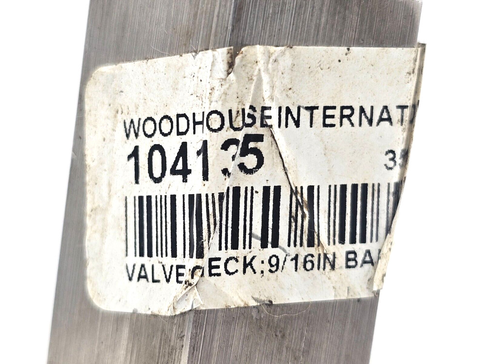 SS-CVMF9-SS CHECK VALVE 9/16" 20000PSI VALVE SPIR-STAR