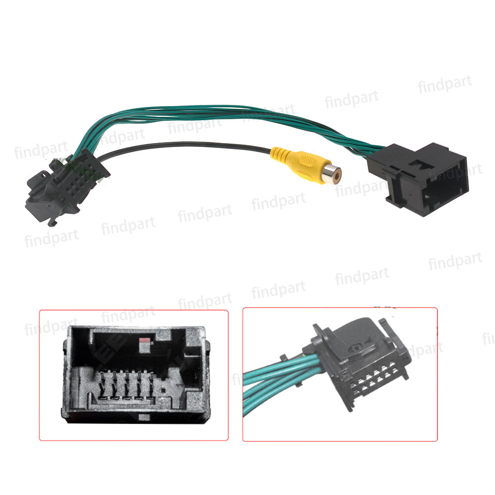 Reverse Back up Camera RCA Video Adapter Cable Wire for Ford SYNC 1 Focus Fiesta