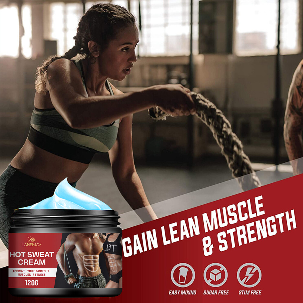 Hot Sweat Cream, Belly Fat Burning Cream Gel Weight Loss Cream Workout Enhancer