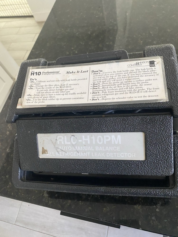 Johnson Controls RLD-H10PM Halogen Gas Leak Detector