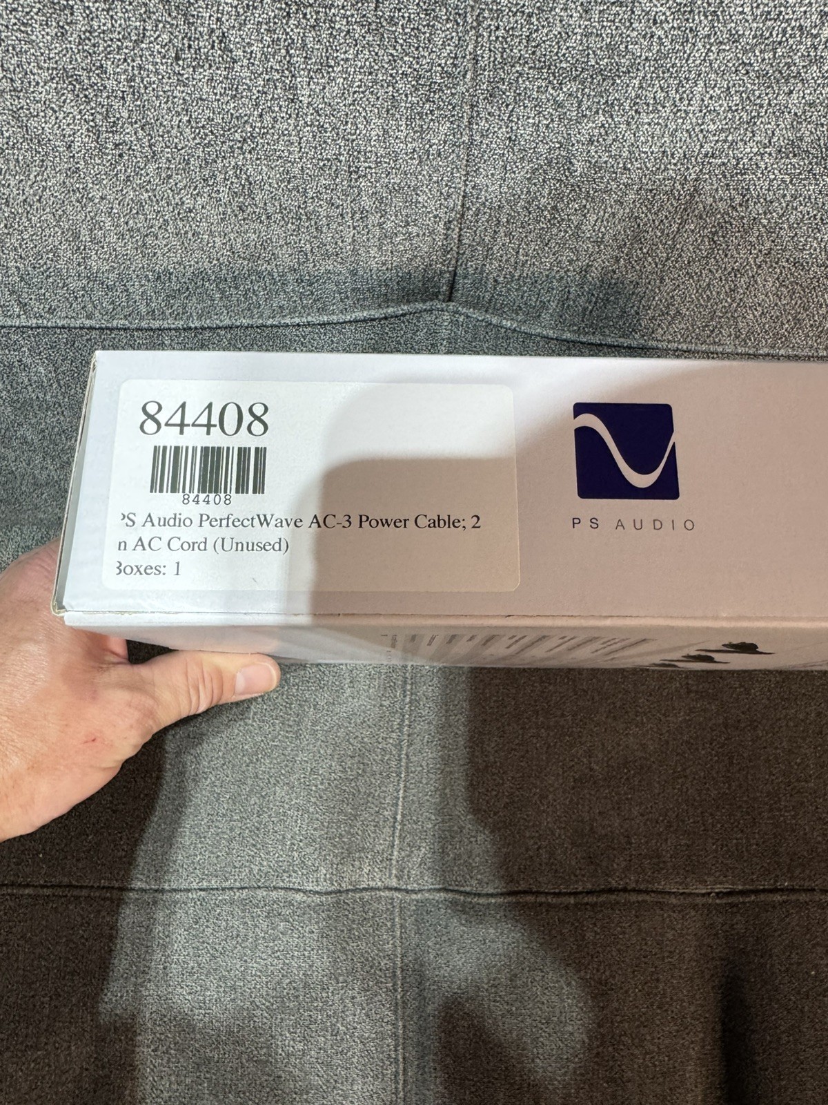 PS Audio PerfectWave AC-3 Power Cable; 2m AC Cord Excellent Condition!!