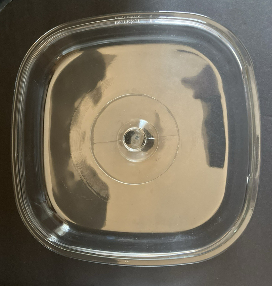 VTGCorning Ware Shadow Iris 5L Casserole Dish A-5-B w/ Pyrex Lid A-12-C EUC