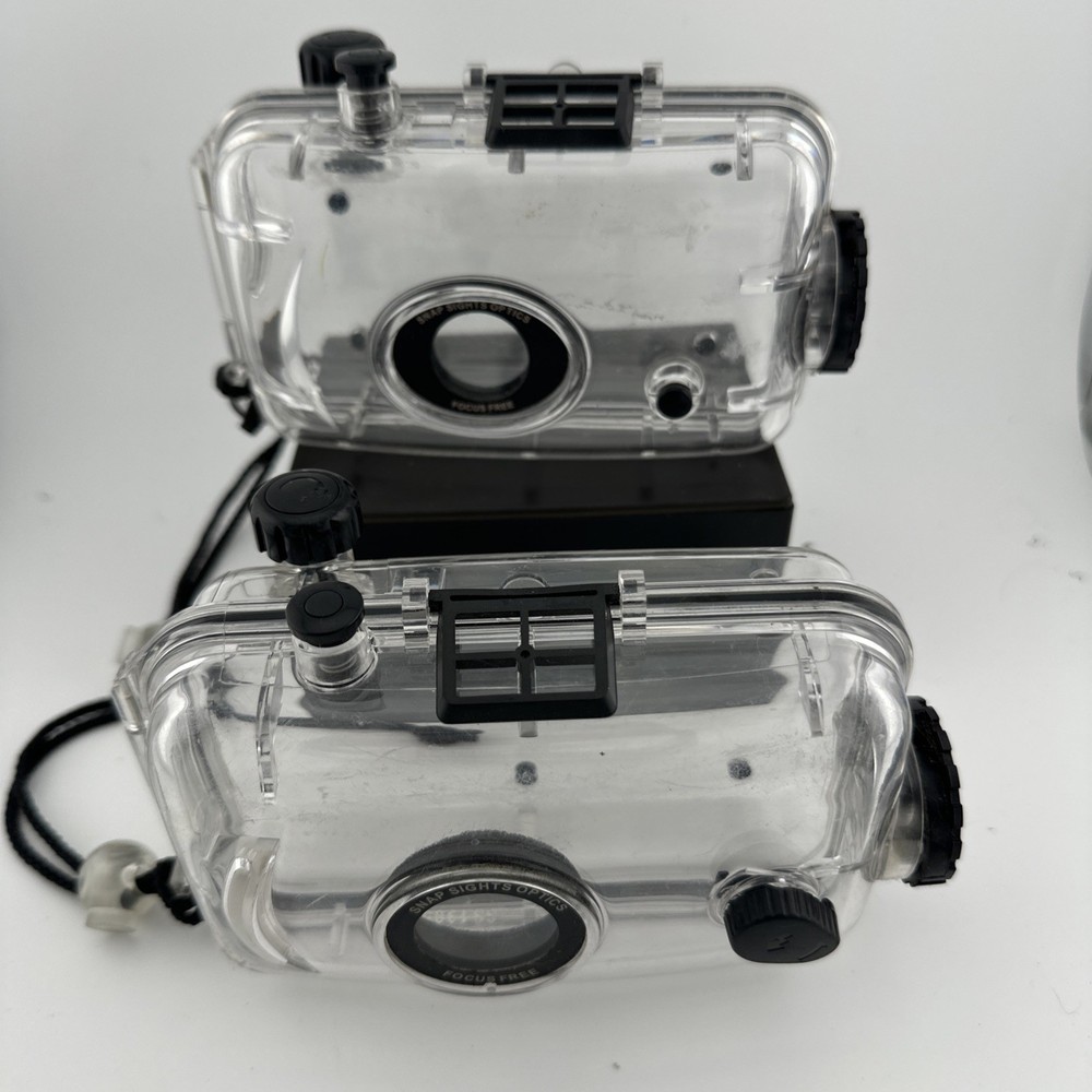 Snap Sights Optics Clear Plastic Underwater Focus Free Camera Case