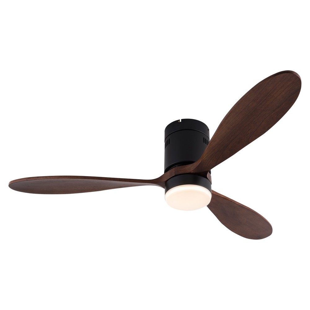 6-speed Adjustable Ceiling Fan With Dimmable Light, 52 Inch Smart Ceiling Fan