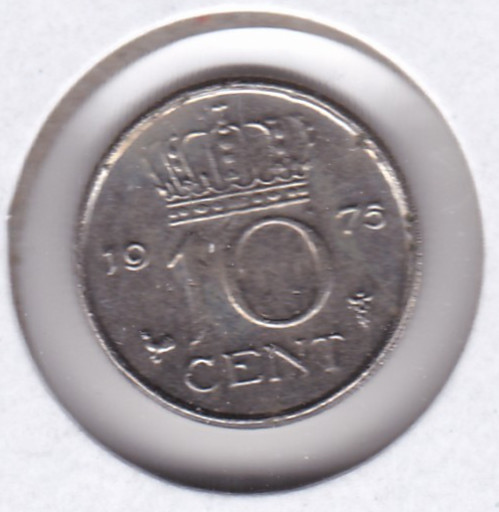 1975 Netherlands 10 Cent