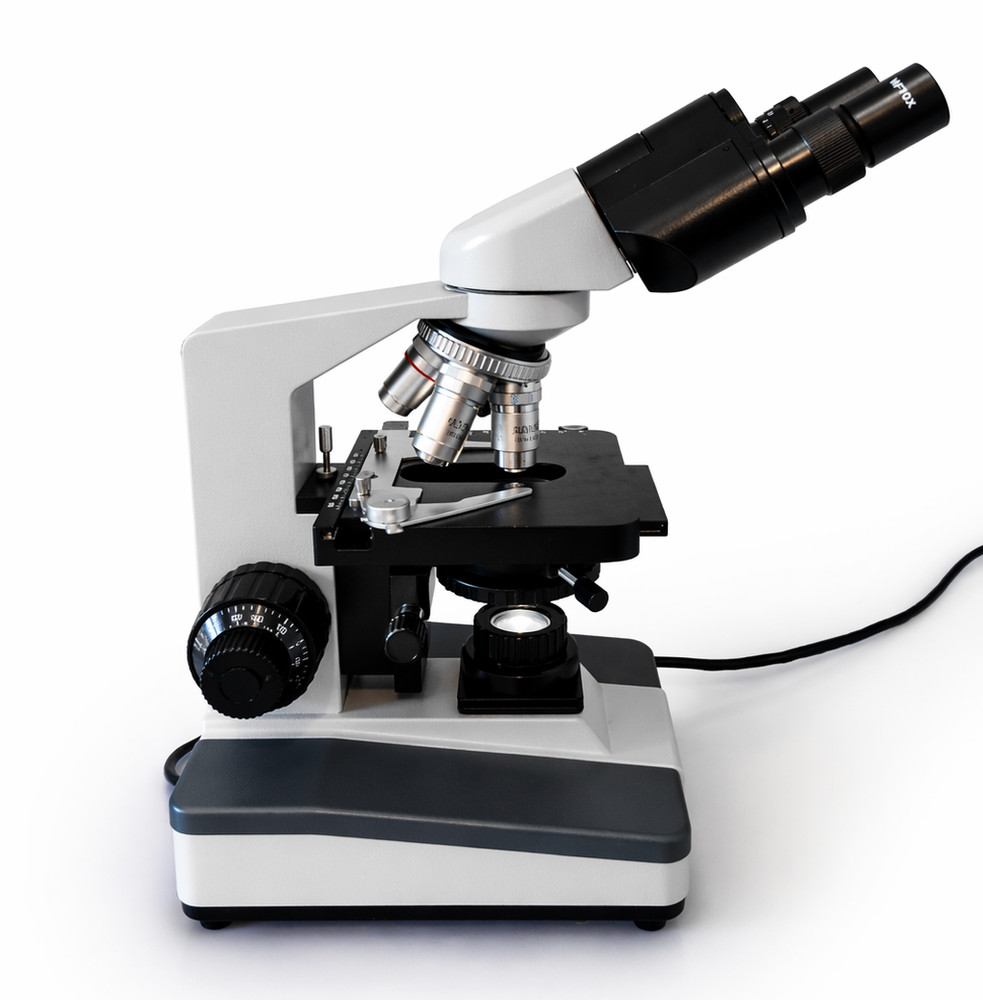 Walter Binocular Compound Microscope 40X-1000X Oil 4 objectives Tested