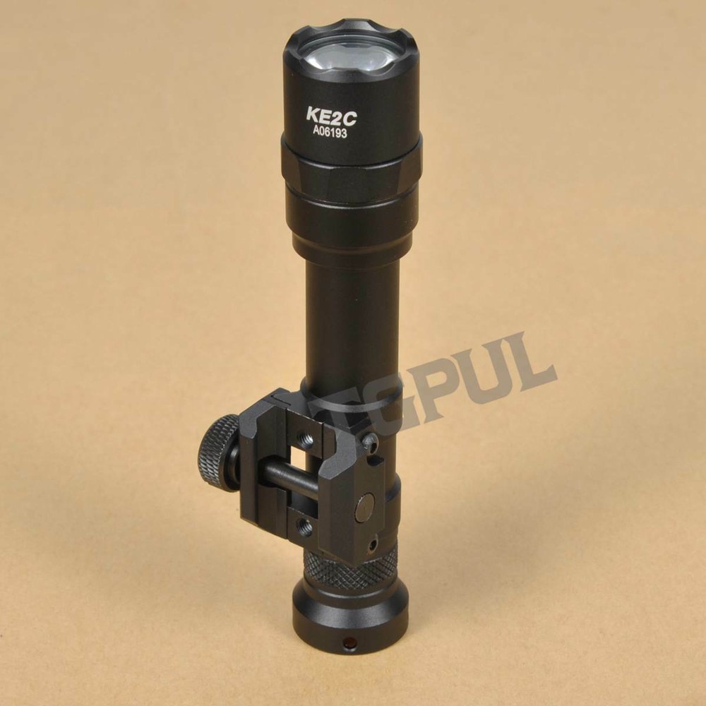 Tactical M600B Light LED Flashlight Hunting Rail Mount M600B Weapon light