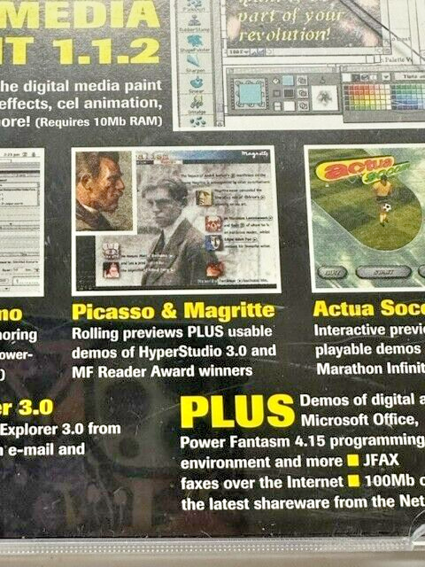 Mac Format CD-Rom Disc January 1997 Media Paint 1.1.2