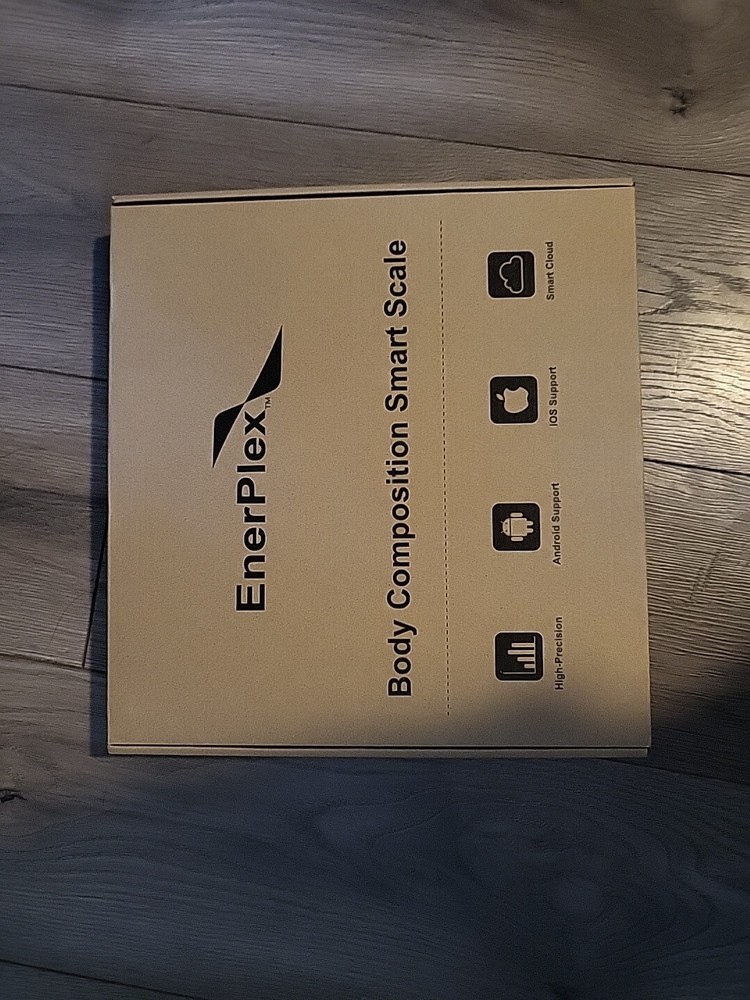 EnerPlex Body Composition Smart Scale Blue Tooth Capability Digital Display