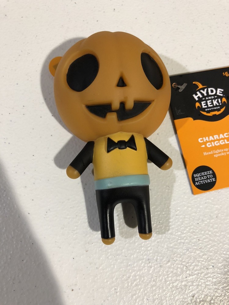 Animated Halloween Giggler Soft Decorative Prop (Jack-O'-Lantern) - Hyde & EEK!
