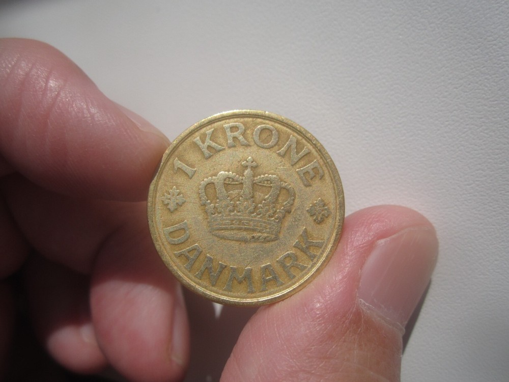 KEY DATE 1924 DENMARK 1 KRONE