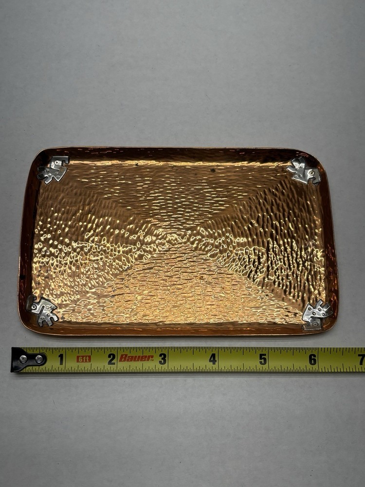 Vichy Peru Sterling Silver Copper Tray