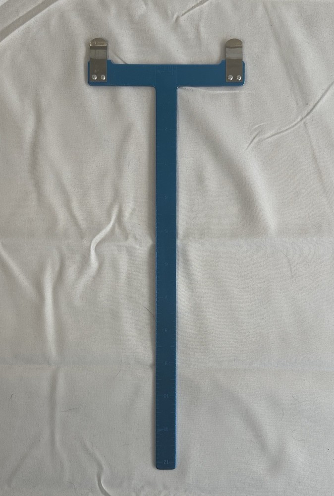 Archery “T” Bow Square 12” Blue