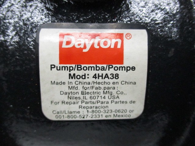 DAYTON 4HA38 NSMP