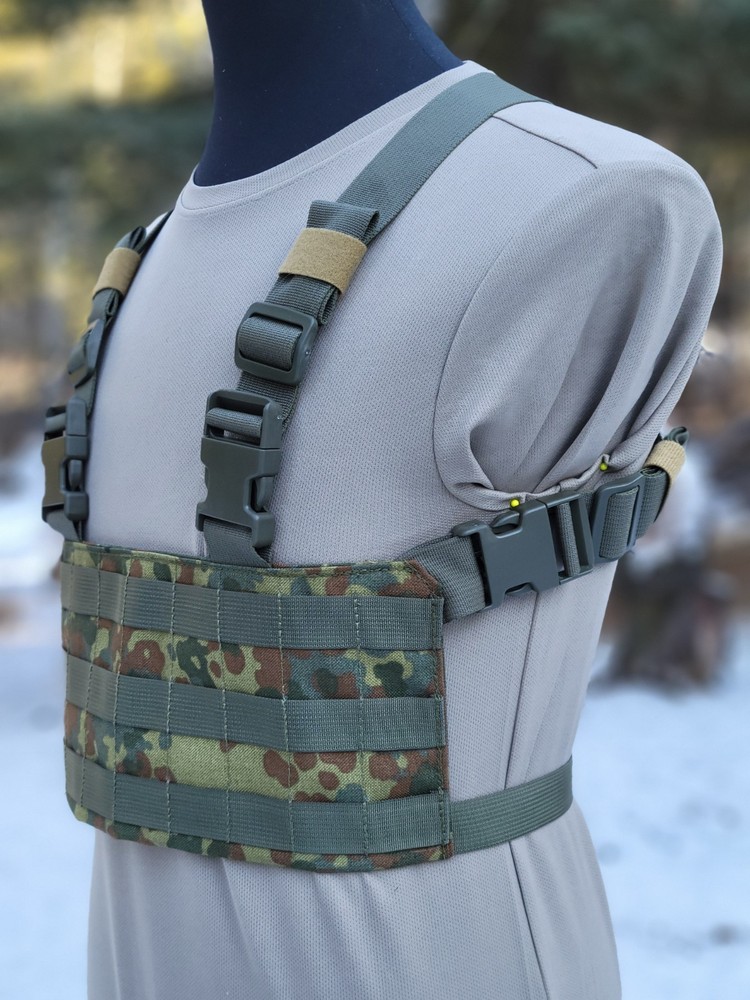 Tactical Compact Chest Rig Flektarn Made In USA